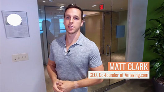 Matt Clark - Co-Founder of Amazing.com