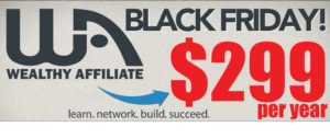 Wealthy Affiliate Black Friday Deal