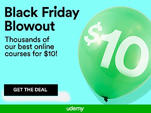 Udemy Black Friday Sale