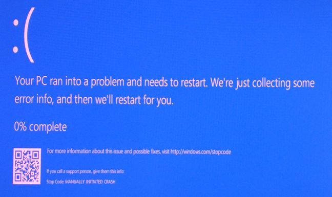 Windows 10 Crash