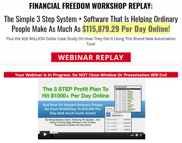 Financial Freedom Workshop