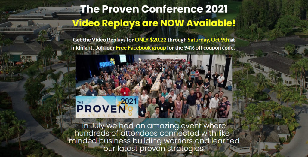 Proven Conference 2021 Discount